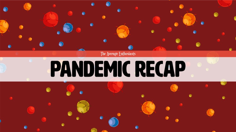 Title card for #TAE 036: Pandemic Recap